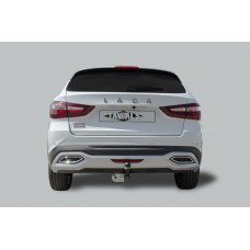ТСУ для Lada Vesta NG Cross 2023-. Требуется подрезка бампера. Тип шара: A.