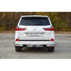 Фаркоп PT GROUP TLC-07-991124.00 Фаркоп с нержавеющей накладкой на Toyota Land Cruiser 200 2007-2021